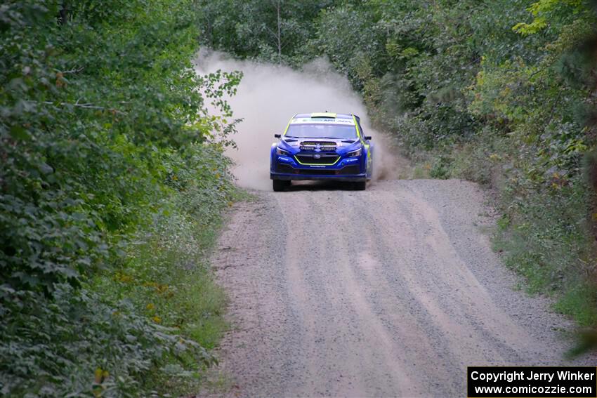 Brandon Semenuk / Keaton Williams Subaru WRX ARA24 on SS7, Kabekona II.