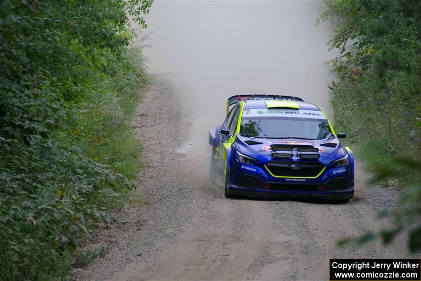 Brandon Semenuk / Keaton Williams Subaru WRX ARA24 on SS7, Kabekona II.