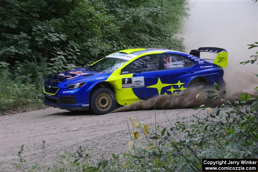 Brandon Semenuk / Keaton Williams Subaru WRX ARA24 on SS7, Kabekona II.