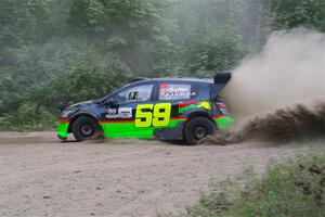 Pat Moro / Claudia Barbera-Pullen Chevy Sonic LS on SS7, Kabekona II.