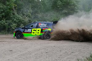 Pat Moro / Claudia Barbera-Pullen Chevy Sonic LS on SS7, Kabekona II.