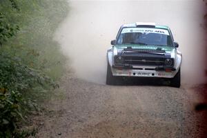 Seamus Burke / Gary McElhinney Ford Escort Mk II on SS7, Kabekona II.