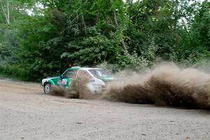 Seamus Burke / Gary McElhinney Ford Escort Mk II on SS7, Kabekona II.