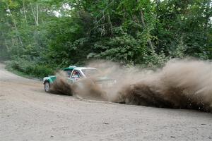 Seamus Burke / Gary McElhinney Ford Escort Mk II on SS7, Kabekona II.