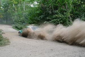 Seamus Burke / Gary McElhinney Ford Escort Mk II on SS7, Kabekona II.