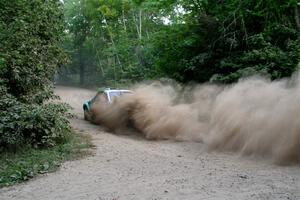 Seamus Burke / Gary McElhinney Ford Escort Mk II on SS7, Kabekona II.