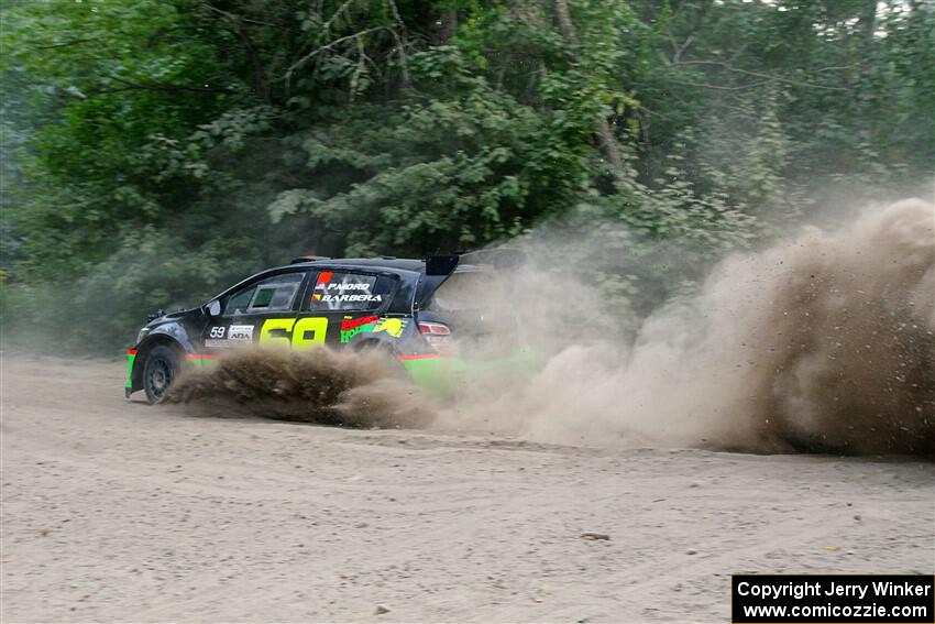 Pat Moro / Claudia Barbera-Pullen Chevy Sonic LS on SS7, Kabekona II.