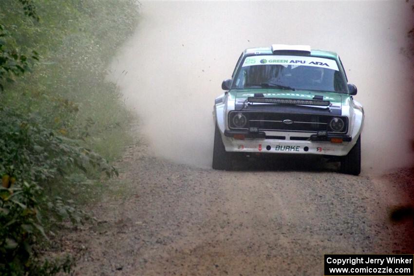 Seamus Burke / Gary McElhinney Ford Escort Mk II on SS7, Kabekona II.