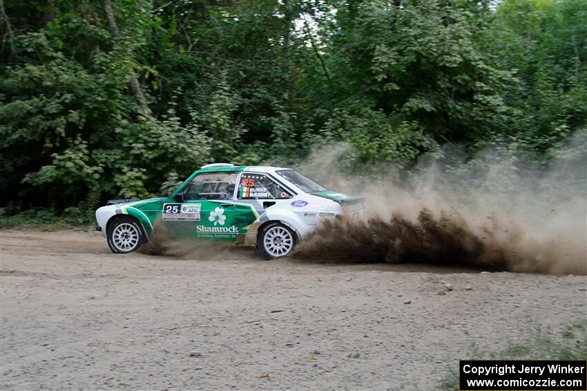 Seamus Burke / Gary McElhinney Ford Escort Mk II on SS7, Kabekona II.