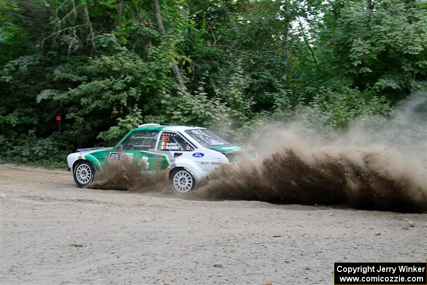 Seamus Burke / Gary McElhinney Ford Escort Mk II on SS7, Kabekona II.