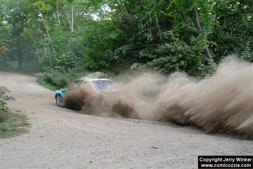 Seamus Burke / Gary McElhinney Ford Escort Mk II on SS7, Kabekona II.