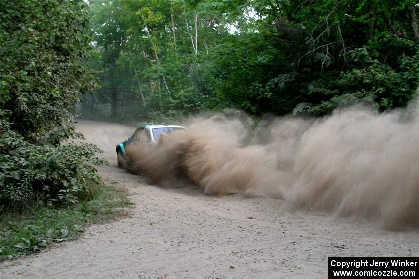 Seamus Burke / Gary McElhinney Ford Escort Mk II on SS7, Kabekona II.