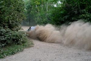 Seamus Burke / Gary McElhinney Ford Escort Mk II on SS7, Kabekona II.