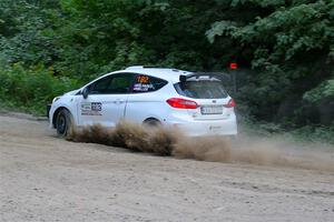 Javier Olivares / K.J. Miller Ford Fiesta Rally3 on SS7, Kabekona II.