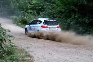 Javier Olivares / K.J. Miller Ford Fiesta Rally3 on SS7, Kabekona II.