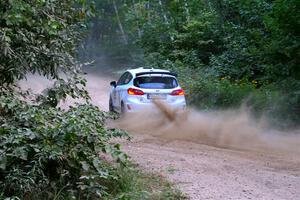 Javier Olivares / K.J. Miller Ford Fiesta Rally3 on SS7, Kabekona II.