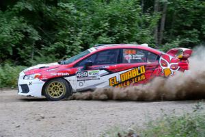 Matt Dickinson / Chris Kremer Subaru WRX STi on SS7, Kabekona II.