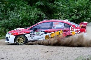 Matt Dickinson / Chris Kremer Subaru WRX STi on SS7, Kabekona II.