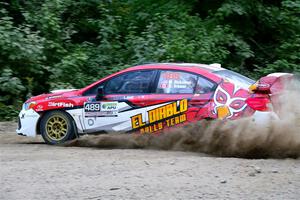 Matt Dickinson / Chris Kremer Subaru WRX STi on SS7, Kabekona II.