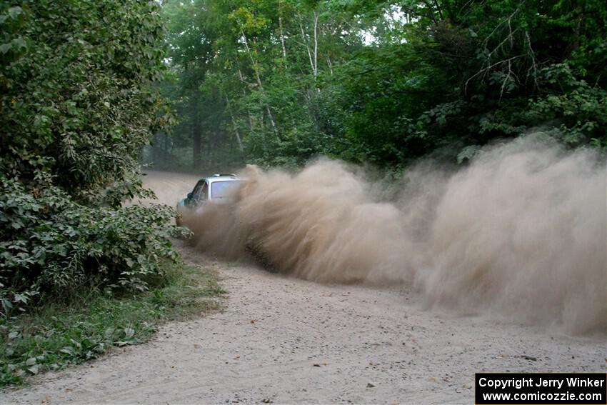 Seamus Burke / Gary McElhinney Ford Escort Mk II on SS7, Kabekona II.