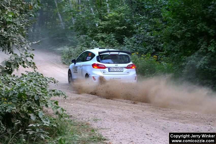 Javier Olivares / K.J. Miller Ford Fiesta Rally3 on SS7, Kabekona II.