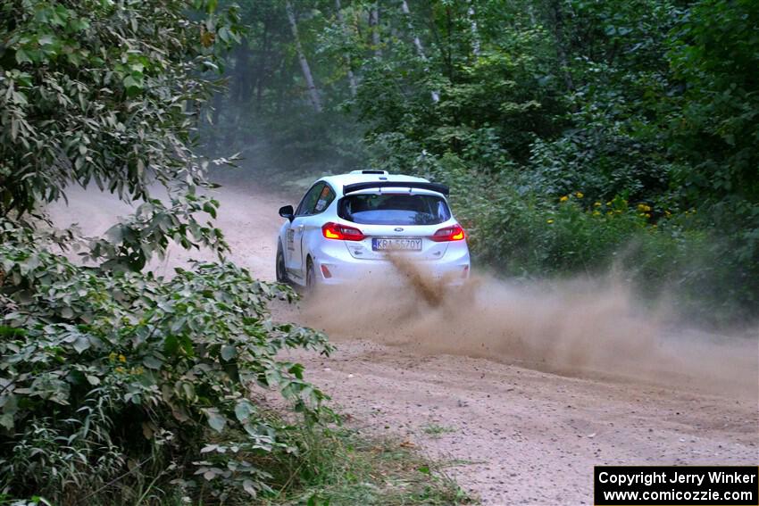 Javier Olivares / K.J. Miller Ford Fiesta Rally3 on SS7, Kabekona II.