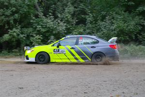 Tim Rooney / Mike Rossey Subaru WRX STi on SS7, Kabekona II.