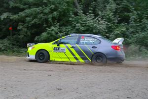 Tim Rooney / Mike Rossey Subaru WRX STi on SS7, Kabekona II.