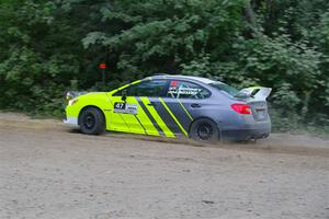 Tim Rooney / Mike Rossey Subaru WRX STi on SS7, Kabekona II.