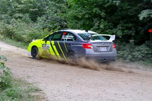 Tim Rooney / Mike Rossey Subaru WRX STi on SS7, Kabekona II.