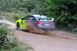 Tim Rooney / Mike Rossey Subaru WRX STi on SS7, Kabekona II.