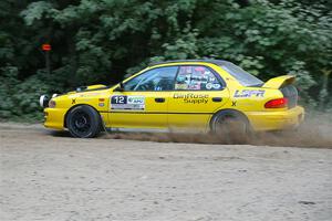 Steve Gingras / Katie Gingras Subaru Impreza on SS7, Kabekona II.