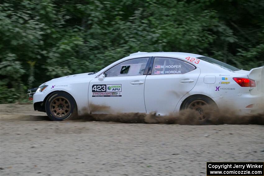 Michael Hooper / Michael Hordijk Lexus IS350 on SS7, Kabekona II.