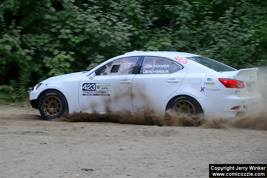 Michael Hooper / Michael Hordijk Lexus IS350 on SS7, Kabekona II.