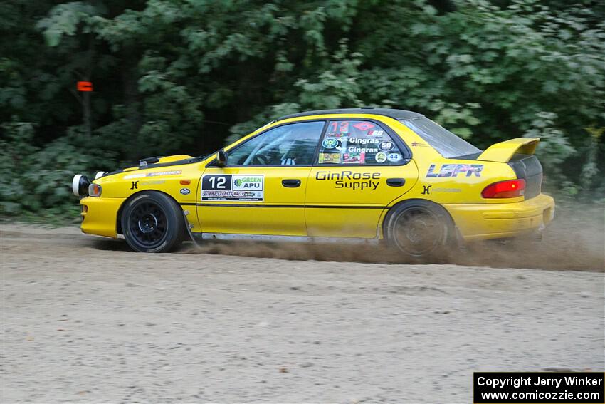 Steve Gingras / Katie Gingras Subaru Impreza on SS7, Kabekona II.