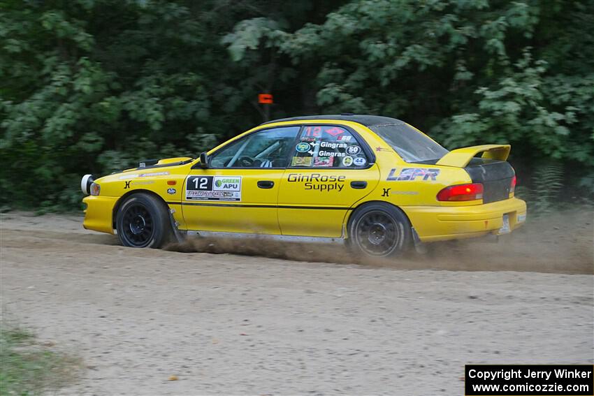 Steve Gingras / Katie Gingras Subaru Impreza on SS7, Kabekona II.