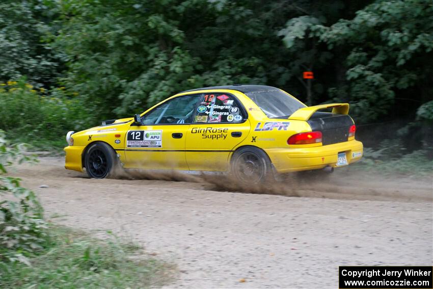 Steve Gingras / Katie Gingras Subaru Impreza on SS7, Kabekona II.