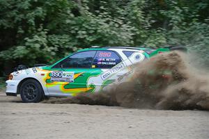 Ryan Rethy / James Dallman Subaru Impreza Wagon on SS7, Kabekona II.