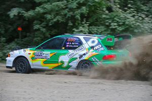 Ryan Rethy / James Dallman Subaru Impreza Wagon on SS7, Kabekona II.