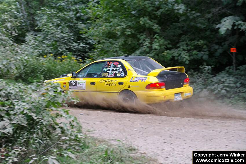 Steve Gingras / Katie Gingras Subaru Impreza on SS7, Kabekona II.