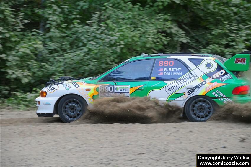 Ryan Rethy / James Dallman Subaru Impreza Wagon on SS7, Kabekona II.