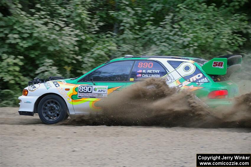 Ryan Rethy / James Dallman Subaru Impreza Wagon on SS7, Kabekona II.