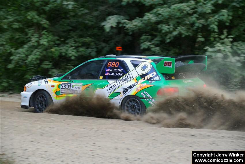 Ryan Rethy / James Dallman Subaru Impreza Wagon on SS7, Kabekona II.