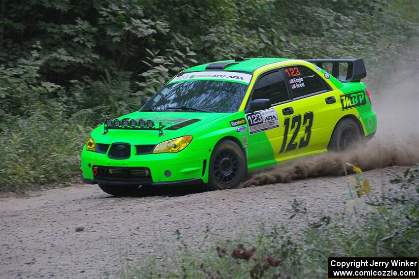 Mike Engle / Ryan Scott Subaru WRX STi on SS7, Kabekona II.