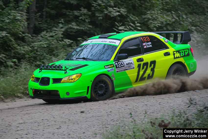 Mike Engle / Ryan Scott Subaru WRX STi on SS7, Kabekona II.