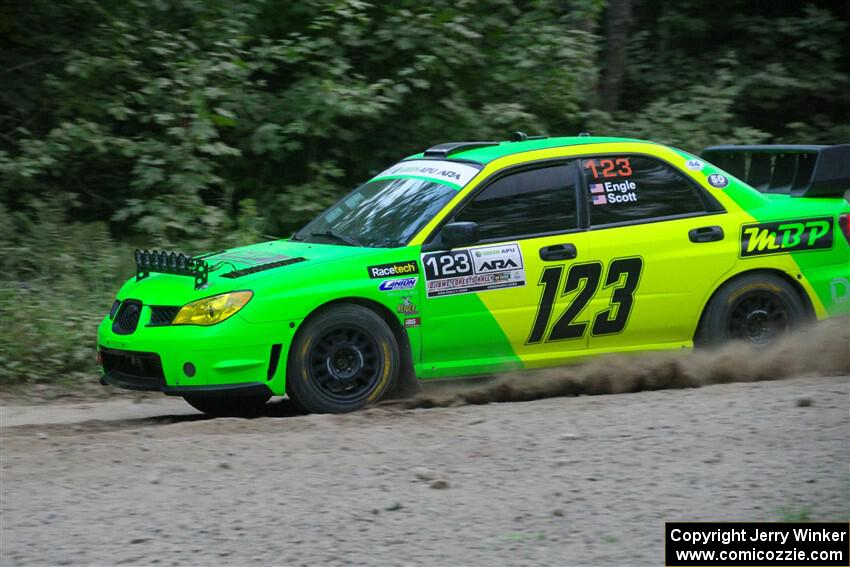 Mike Engle / Ryan Scott Subaru WRX STi on SS7, Kabekona II.