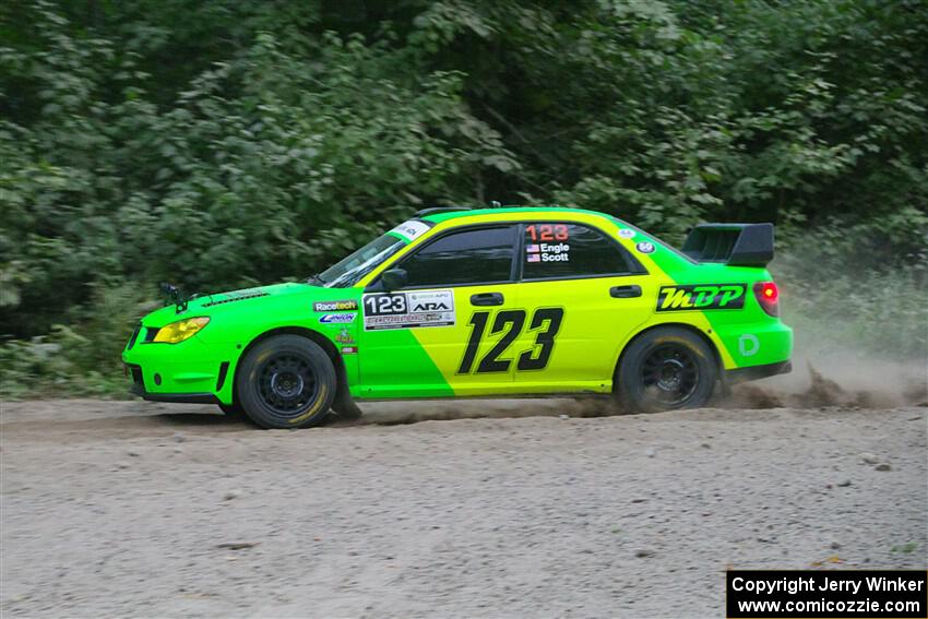 Mike Engle / Ryan Scott Subaru WRX STi on SS7, Kabekona II.