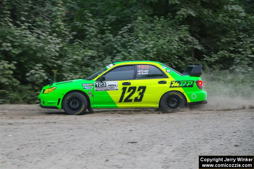 Mike Engle / Ryan Scott Subaru WRX STi on SS7, Kabekona II.