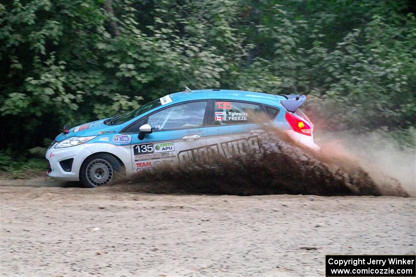 Roberto Yglesias / Sarah Freeze Ford Fiesta on SS7, Kabekona II.