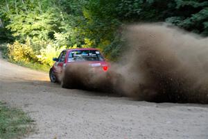 Levi Johnson / Griffin Johnson BMW 325e on SS7, Kabekona II.